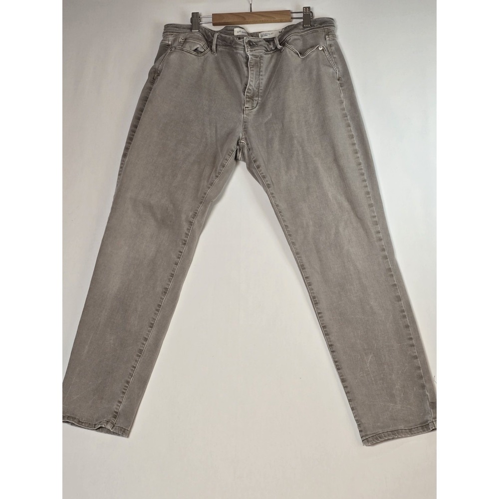 J.Jill Womens Size 6 Slim Ankle Authentic Fit Jeans Khaki Tan Stretchy Denim NEW